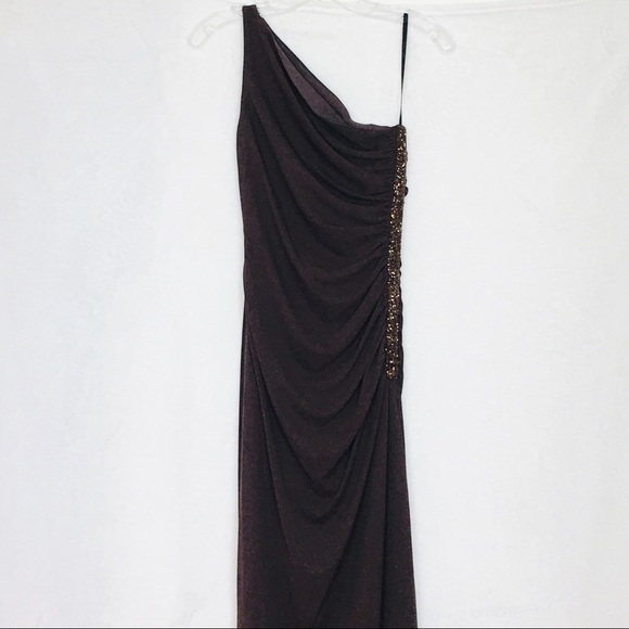 Laundry by Shelli Segal Sequin Beaded Maxi Dress - Picture 5 of 8